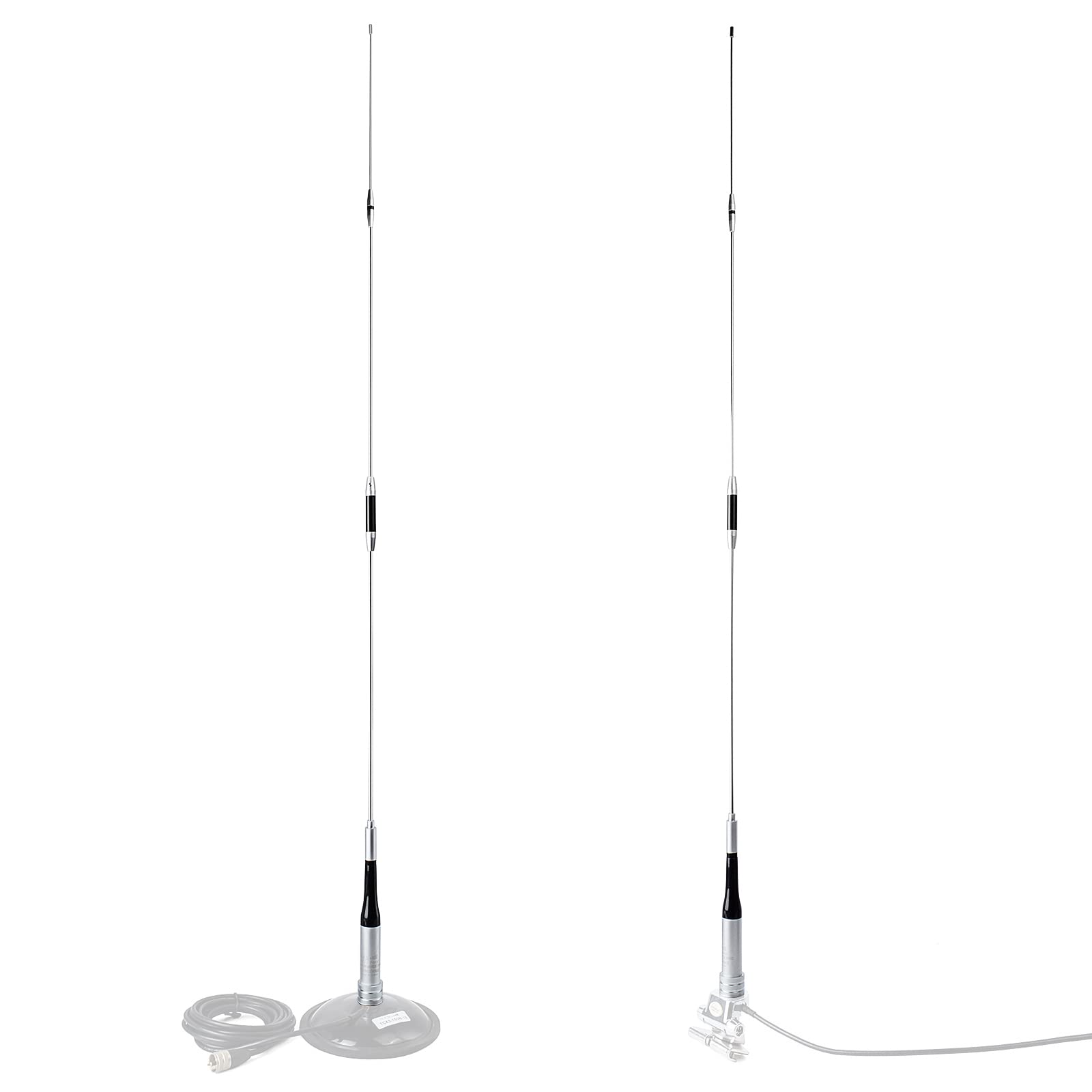 Amazon | HYS 144/430MHz デュアルバンド 無線アンテナ モービル