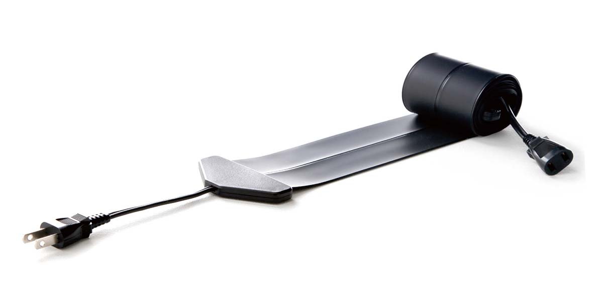 Amazon.co.jp: 驚くほど薄い延長コード フラットコード 黒 2m : DIY