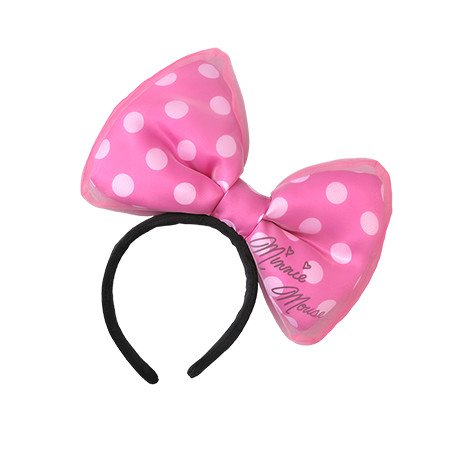 Amazon.co.jp: ミニーマウス ミニー カチューシャ 水玉 ( ピンク ) お