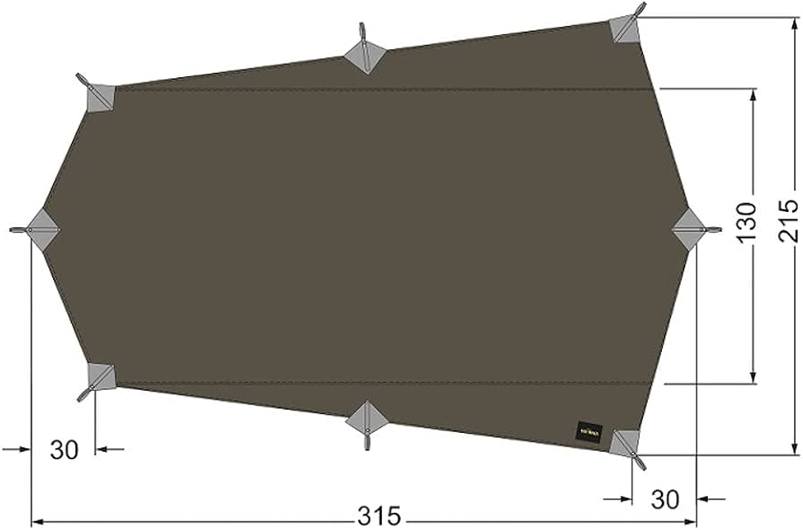 Amazon | TATONKA(タトンカ) タープ TARP WING 2 LT 315 x 215cm