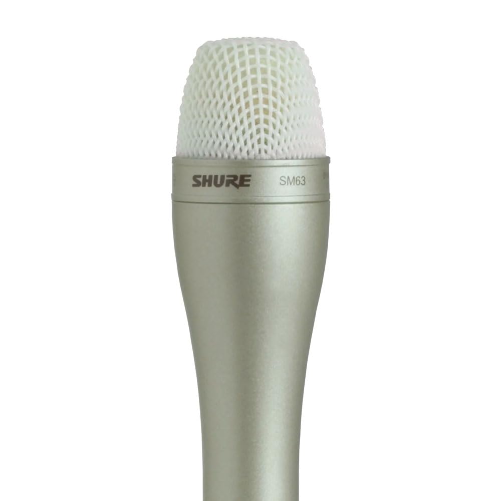 Amazon.com: Shure SM63 Omnidirectional Dynamic Vocal Microphone
