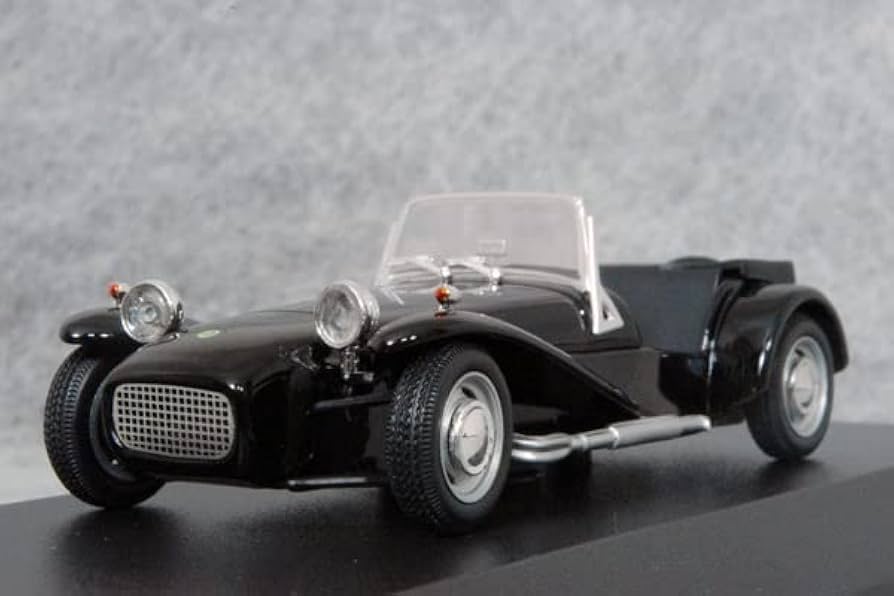 Amazon | 1/43 ロータス スーパー セブン/ブラック LOTUS SUPER SEVEN
