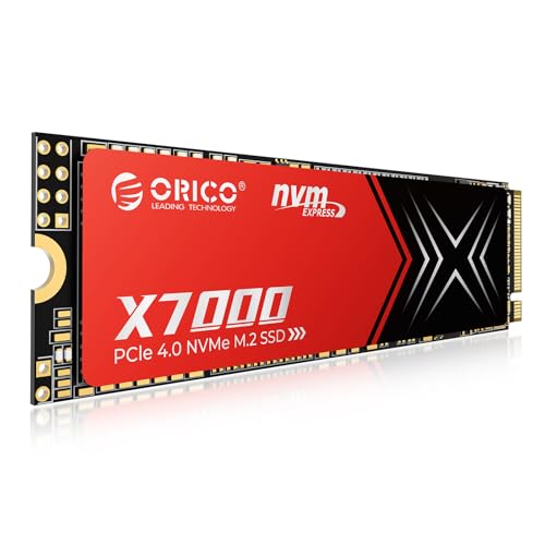 Amazon | ORICO X7000 2TB 内蔵SSD - PCIe Gen4x4 M.2 NVMe 2280