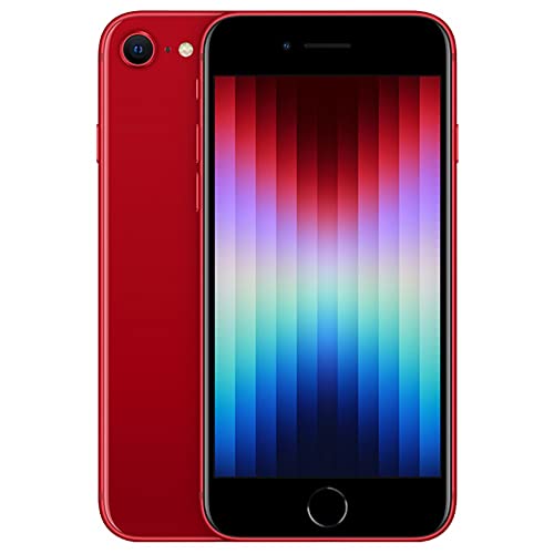 Amazon.com: Apple iPhone SE 3rd Gen, 64GB, RED - Unlocked (Renewed