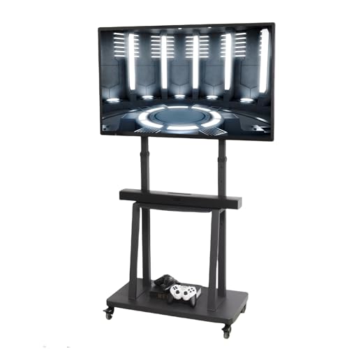 Amazon | UNHO テレビスタンド キャスター付き テレビ台 ハイタイプ