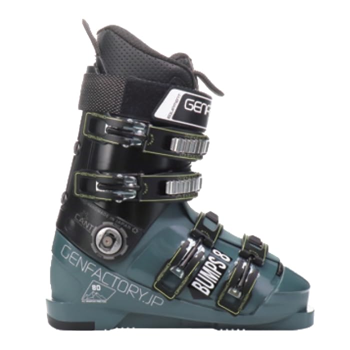 Amazon | ゲン スキーブーツ 2024 GEN BUMPS 8 S.GRY/M.BK バンプス 厳