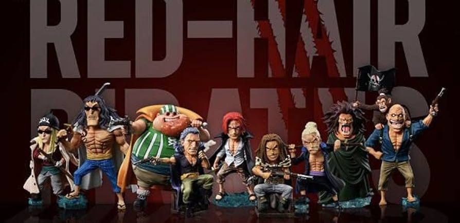 Amazon | 予約赤髪海賊団全員フィギュアエフェクト台座 ガレージキット