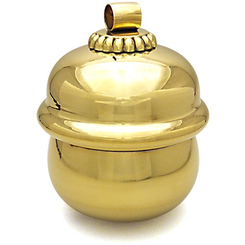 Amazon｜仏壇屋 滝田商店 本坪鈴 4寸(横巾直径12cm×総高15cm)◇お宮