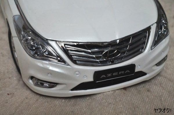 Amazon | ヒュンダイ AZERA 1/18 ミニカー 白 ヒョンデ | ミニカー