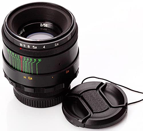 Amazon.co.jp: ヘリオス44-2 58mm F2ロシアレンズ、M 42マウントカメラ