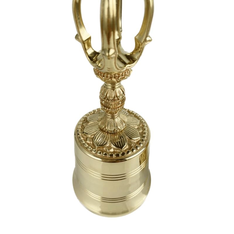 Amazon｜「真鍮製・金剛鈴」五鈷鈴 密教で使われる仏具 密教法具 寺院