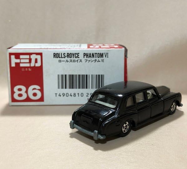 Amazon | トミカ ロールスロイス ファンタムⅥ 日本製 No.86 ミニカー