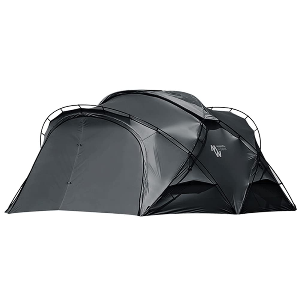 ミニマルワークス シェルター GHチャコール メッシュドア2枚TPUドア1枚付き