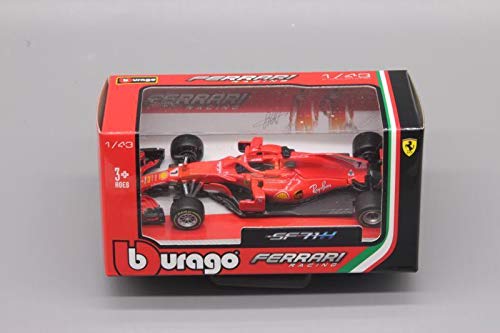Amazon | ブラーゴ 1/43 フェラーリ F1 SF71H キミ・ライコネン