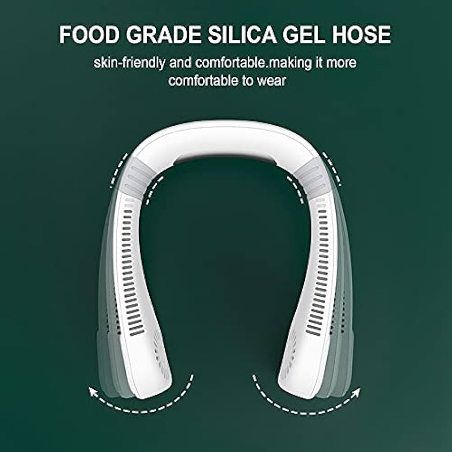 Amazon.co.jp: WYKDD ブレードレスネックファン、360度冷却手無料