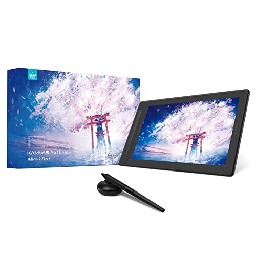 Amazon | 【日本限定】 HUION 液タブ 液晶ペンタブレット Kamvas Pro16