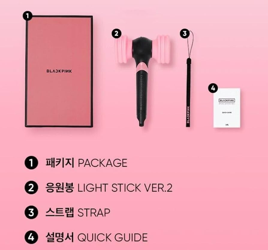 Amazon.com: Dreamus Blackpink Official Light Stick Ver.2 : Sports