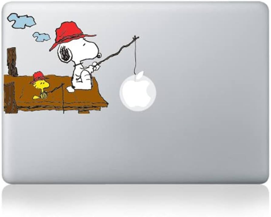 Amazon.co.jp: スヌーピー snoopy アートステッカー Macbookpro/air13
