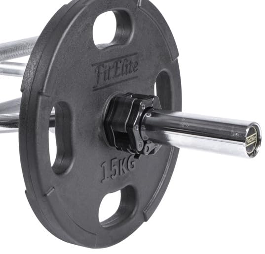Amazon | FitElite(フィットエリート) オリンピックバーベルカラー（2