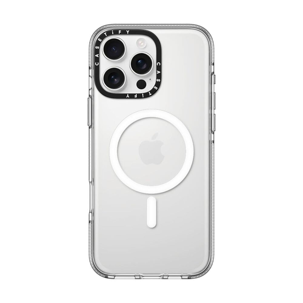 Amazon.com: CASETiFY Clear iPhone 16 Pro Max Case [Not Yellowing