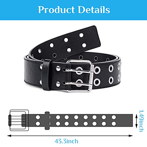 PALAY® Belt for Women Gothic Leather Waist Belt For Women Punk