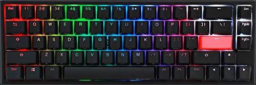 Amazon.co.jp: DUCKY ゲーミングキーボード One 2 SF RGB 65% 静音赤軸