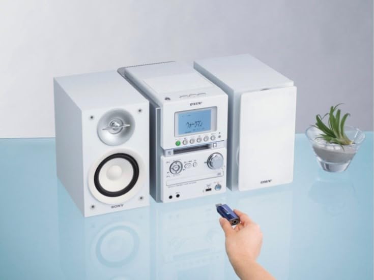 Amazon.co.jp: SONY MD搭載オールインワンコンポ CMT-M35WM W ホワイト