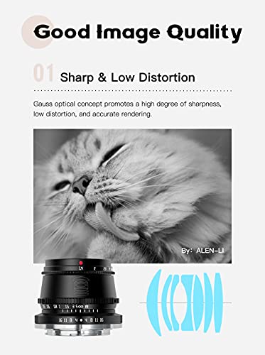 Amazon | TTArtisan 35mm F1.4 APS-C フォーマット大口径マニュアル
