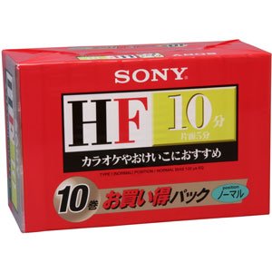 Amazon | ソニー オーディオカセットHF(ノーマルポジション 10分 10巻