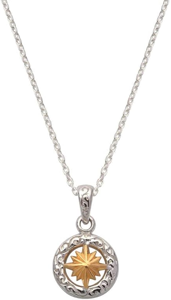 Amazon | [SAAD(サード)]サンシンボル シルバー925製 K18（18金