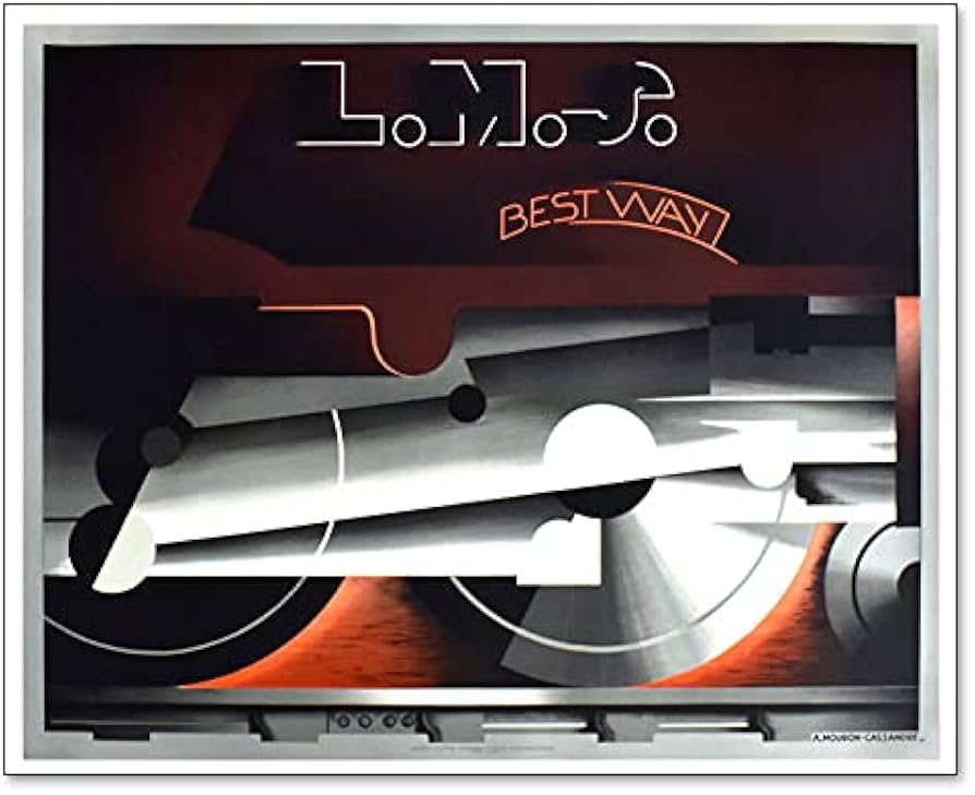 Amazon.co.jp: ポスター アドルフ ムーロン カッサンドル L.M.S Best