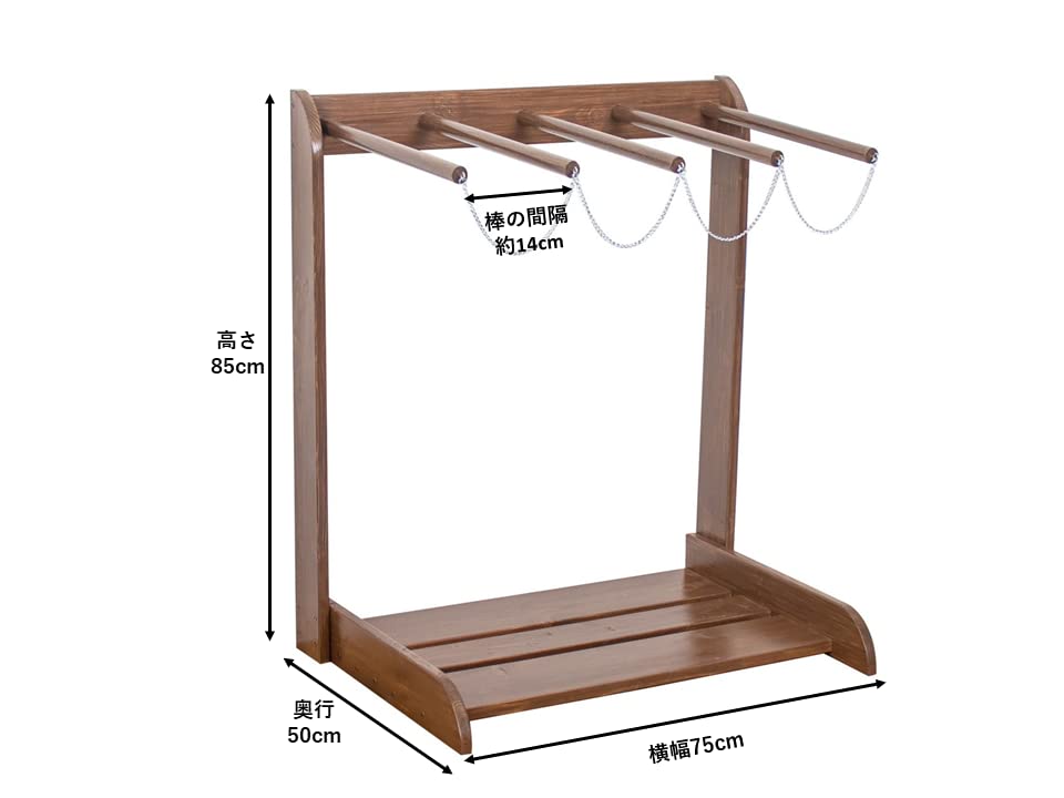 Amazon.co.jp: サーフボードラック (4本立て) 縦置き ウッド ボード