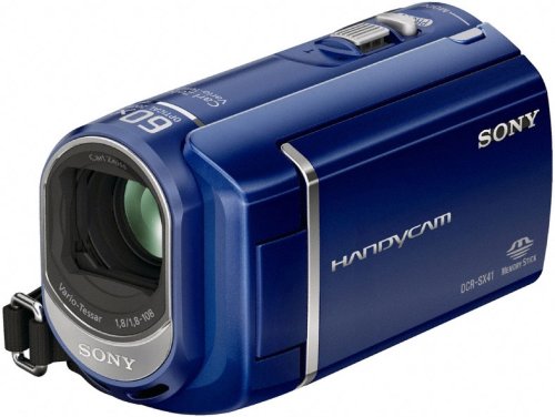 Amazon.com : Sony DCR-SX41 Flash Camcorder w/60x Optical Zoom