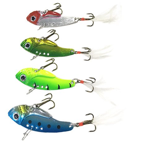 Amazon.co.jp: 【オルルド釣具】メタルバイブA 20gバージョン 7cm 4