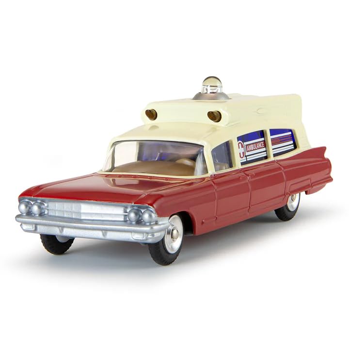 Amazon | コーギー 1/54 キャデラック 救急車 ブルー/ホワイト CORGI