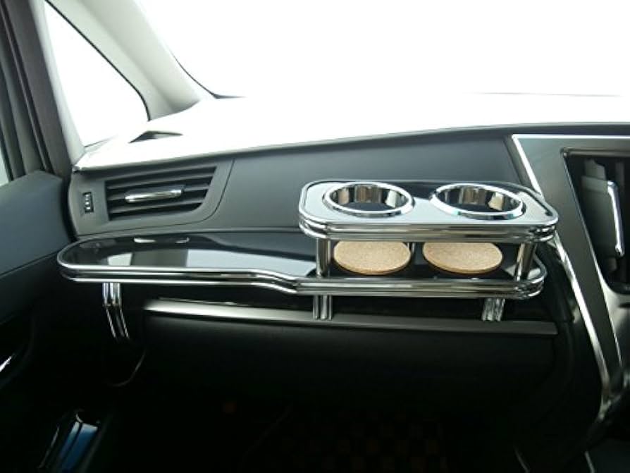 Amazon | 30系アルファード フロントテーブル ブラック ブラック