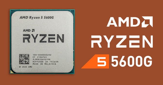 Amazon.com: CUK AMD Ryzen 5 5600G Six Core Desktop Processor with