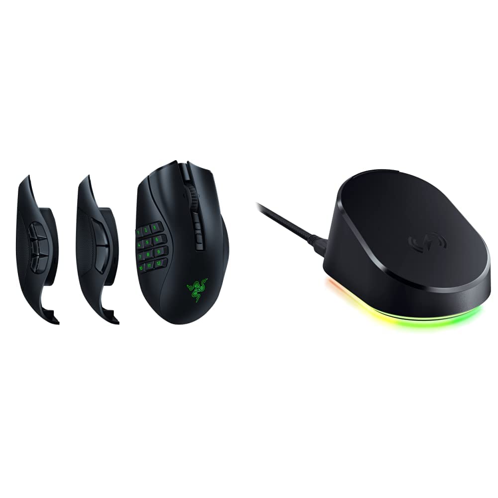 Amazon.co.jp: レイザー Naga V2 Pro ゲーミングマウス + ワイヤレス