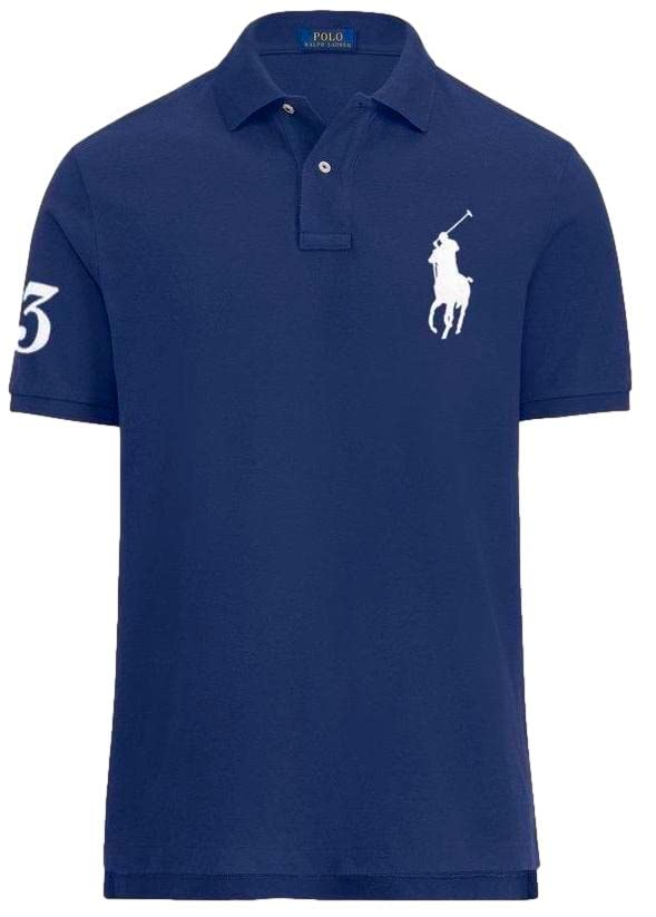 POLO RALPH LAUREN Men's Big Pony Classic Fit Mesh Polo Shirt (M
