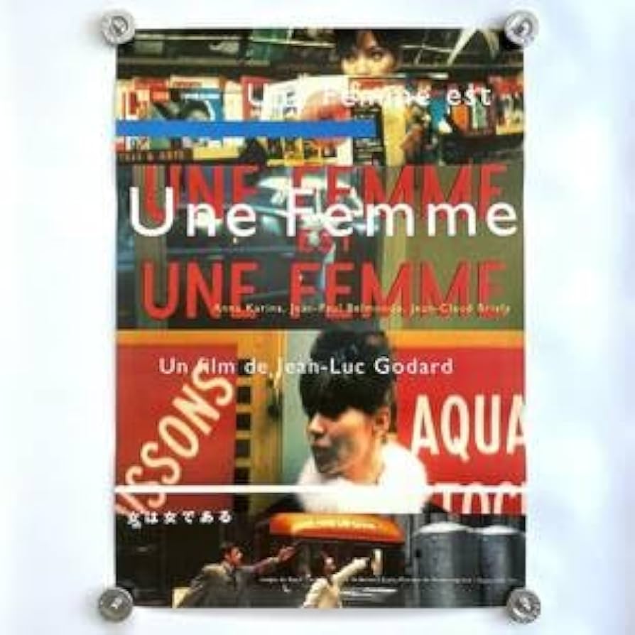 Amazon.co.jp: 女は女である ポスター B1 ジャン＝リュック・ゴダール