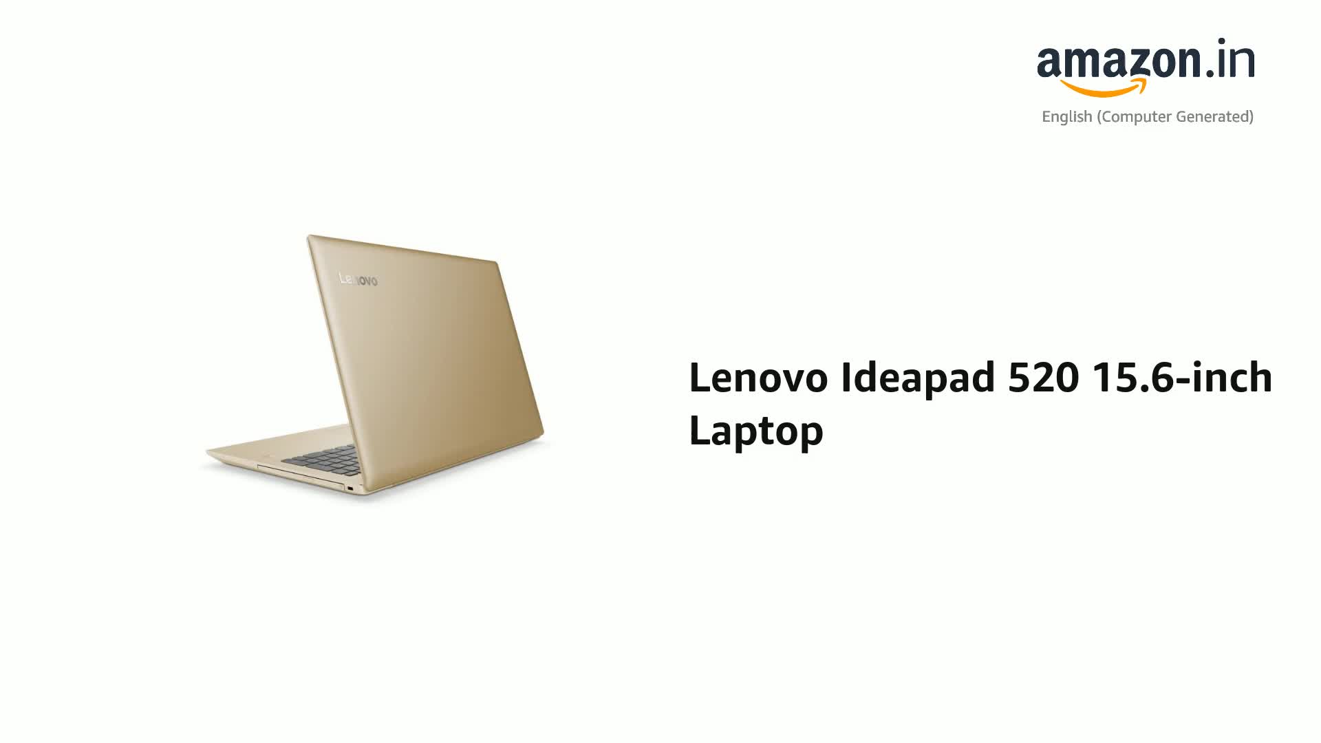 Lenovo Ideapad 520 15.6-inch Laptop (8th Gen Core i5-8250U/8GB/2TB