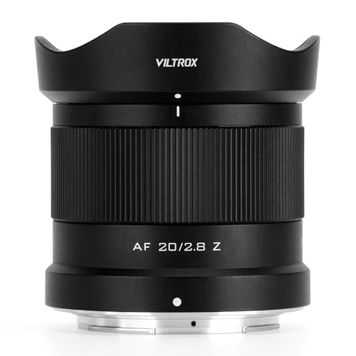 Amazon.co.jp: VILTROX AF 20mm F2.8 Z マウント 広角レンズ フル