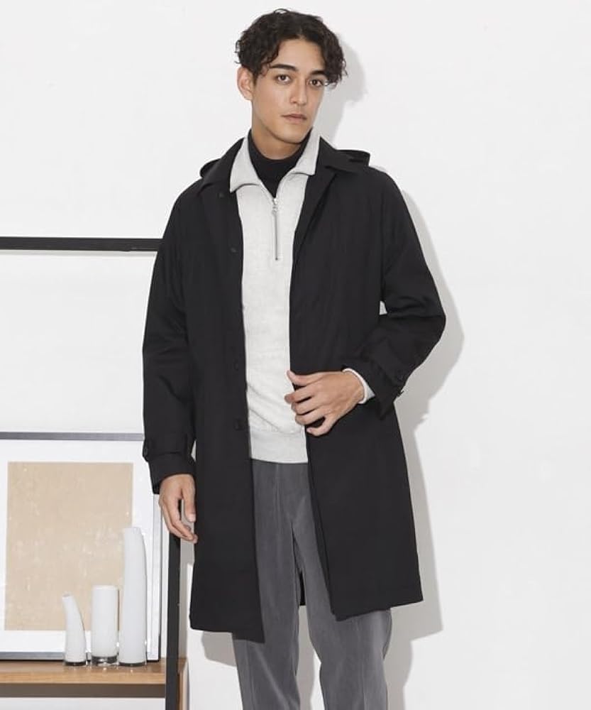 Amazon.co.jp: [ナノ・ユニバース] ハイブリッドステンカラーコート