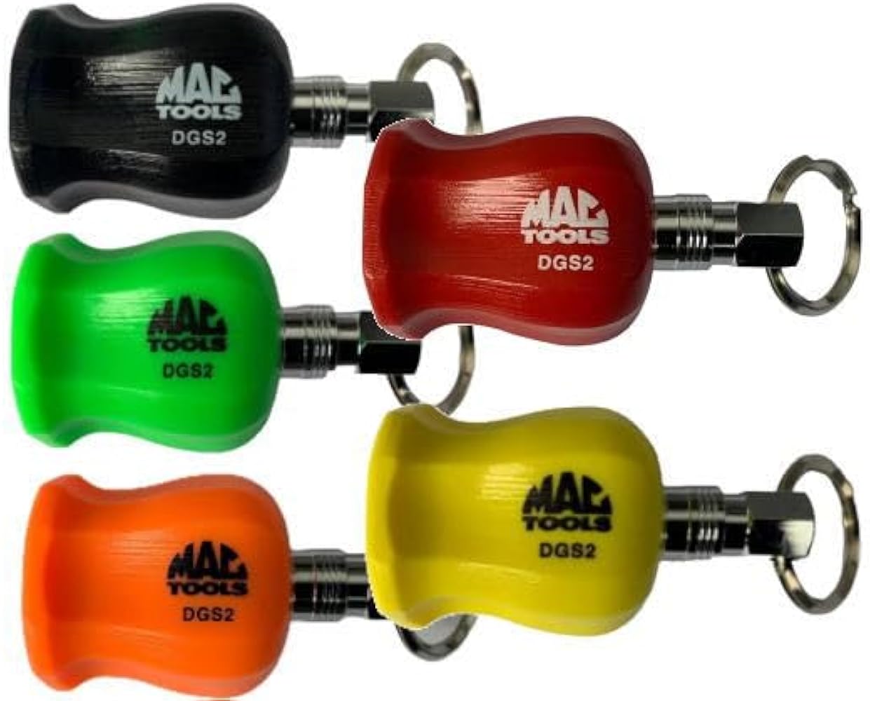 Amazon.co.jp: MACツール グリップキーホルダー, オレンジ/イエロー