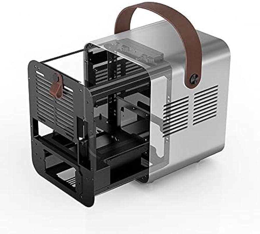 Amazon.co.jp: Jonsplus BO 100 Mini-ITX ゲームケース 強化ガラス