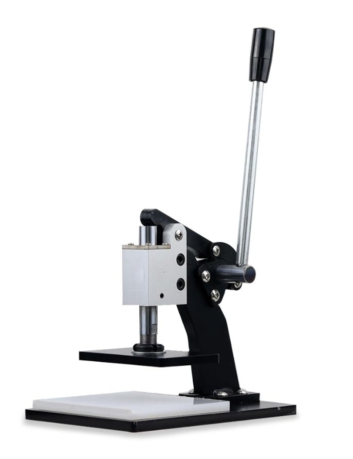 Amazon.co.jp: ハンドクリッカー クリッカー 手動式革裁断機 90x130mm