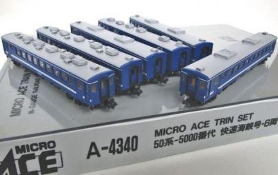 Amazon | マイクロエース Nゲージ 50系5000番台客車・快速海峡号6両