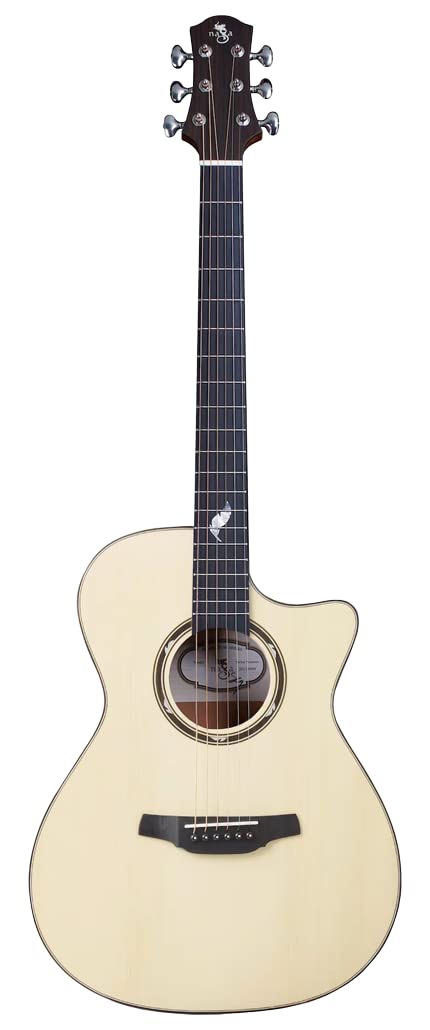 Amazon | Naga Guitars Satoshi Gogo WIND Series G-08OOC OOスタイル