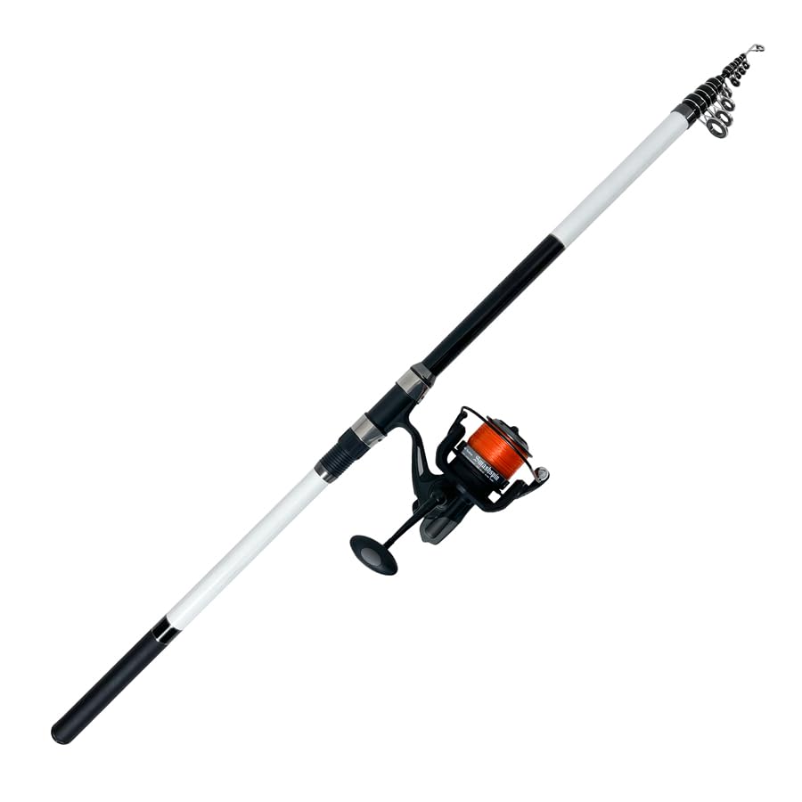 Amazon | Tsulino BEGINS 磯カゴ遠投セット【万能遠投竿とナイロン6号