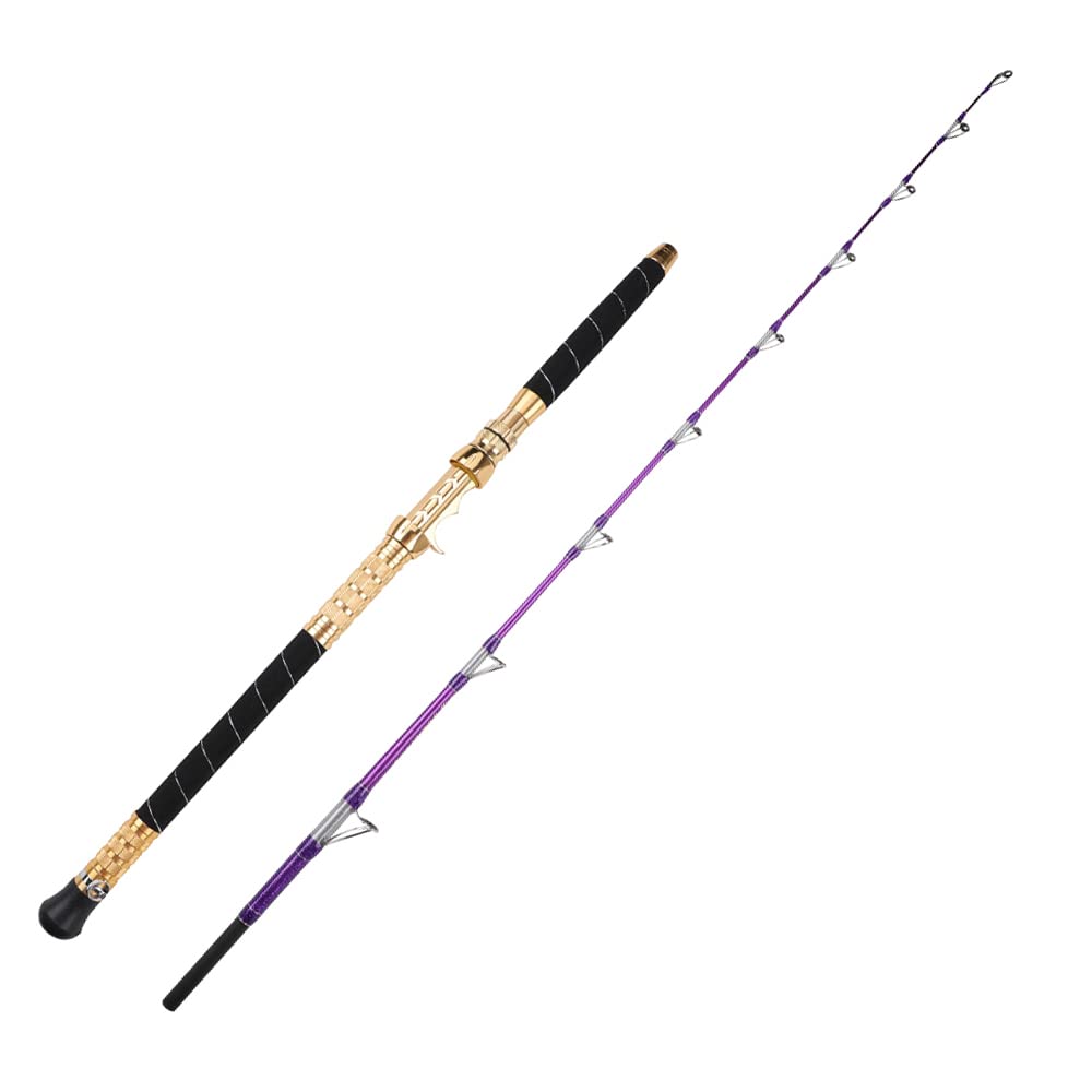 Amazon | 深海用 船竿 大物ロッド グリップ脫着式 船釣り 海釣り 青物